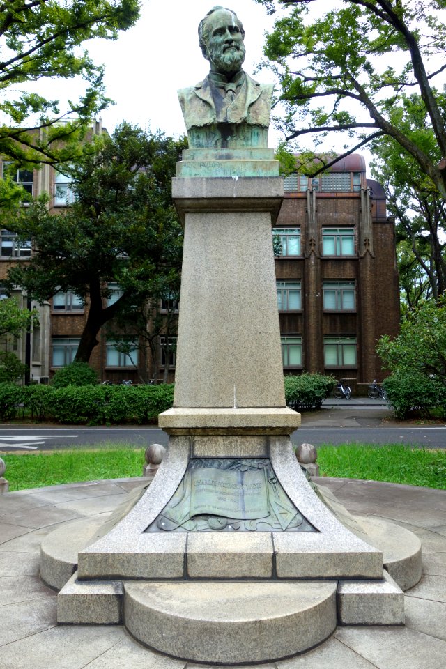 Charles Dickinson West memorial - Hongo Campus, the University of Tokyo - DSC04893