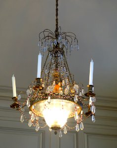 Chandelier - Great House - Castle Hill on the Crane Estate - Ipswich, Massachusetts - DSC06164