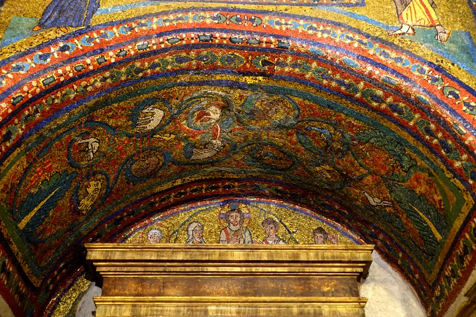 Chapel of Saint Zeno mosaics - Santa Prassede - Rome, Italy - DSC05768