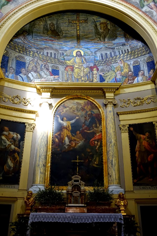 Chancel - Santa Pudenziana - Rome, Italy - DSC06303 photo