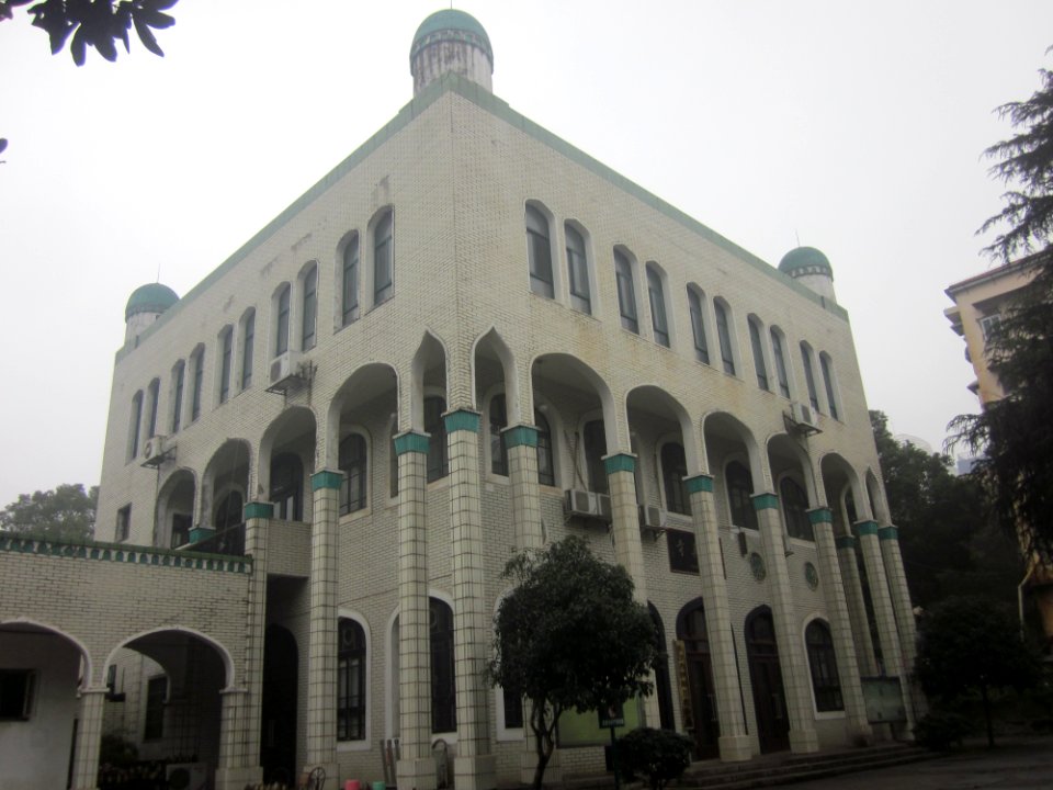 Changsha Mosque, photographed from the side