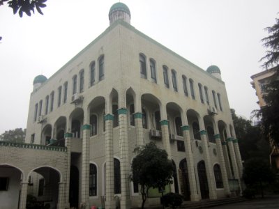 Changsha Mosque, photographed from the side