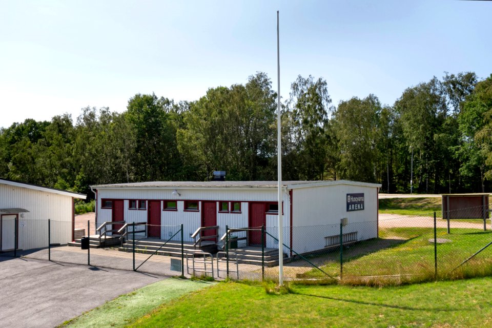 Changing rooms at Brastad arena 3