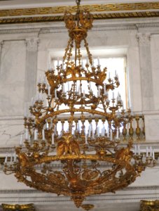 Chandelier in the Hermitage, 2014