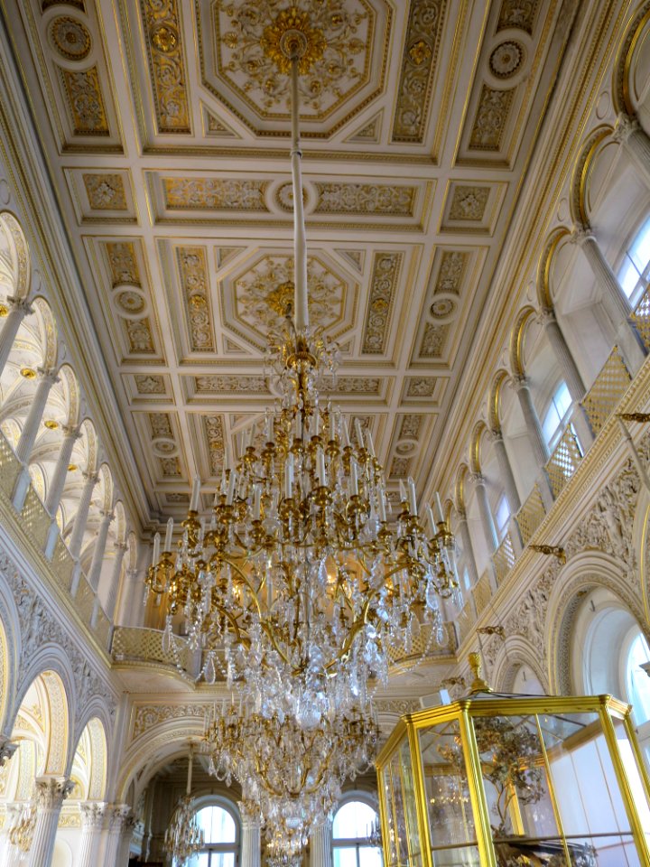 Chandelier in the Hermitage, taken 2014