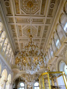 Chandelier in the Hermitage, taken 2014