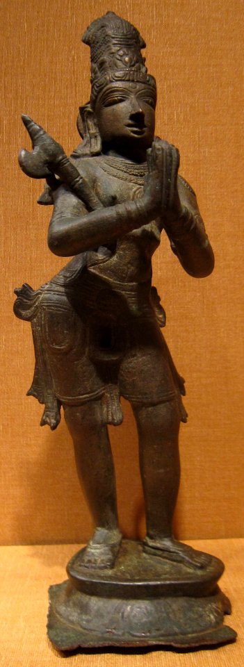 Chandeshvara (Chandesha), India, Tanjore, Tamil Nadu, 14th century, bronze, HAA