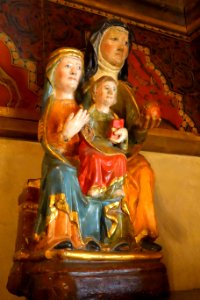 Ceramic in Hearst bedroom - Hearst Castle - DSC06847