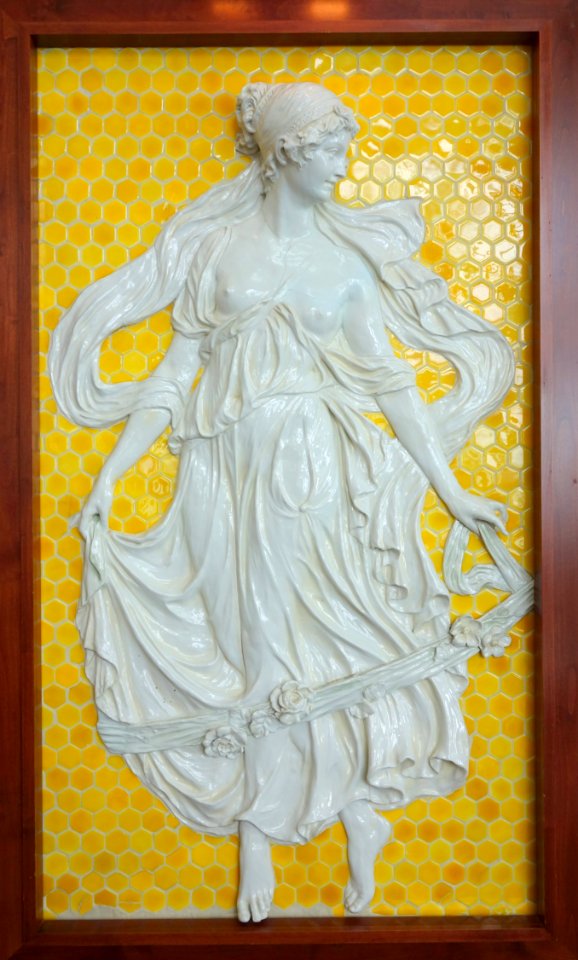 Ceramic Muse 2 of 5, made in Italy, early 1890s - Sutro Baths - San Francisco, CA - DSC03495