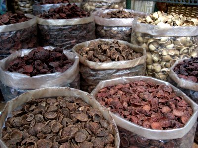 Champignons séchés au marché - Ho Chi Minh photo