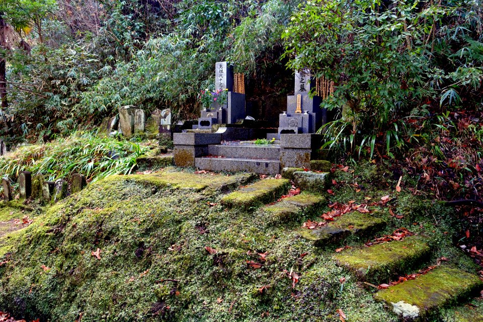 Cemetery - Jufukuji - Kamakura, Kanagawa, Japan - DSC08057