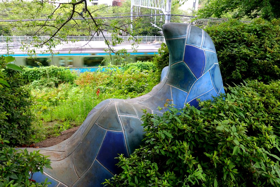 Ceramic in Omori Shell Mounds Garden - Omori, Tokyo, Japan - DSC05682