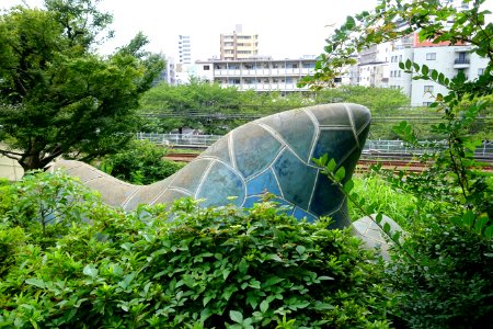 Ceramic in Omori Shell Mounds Garden - Omori, Tokyo, Japan - DSC05688