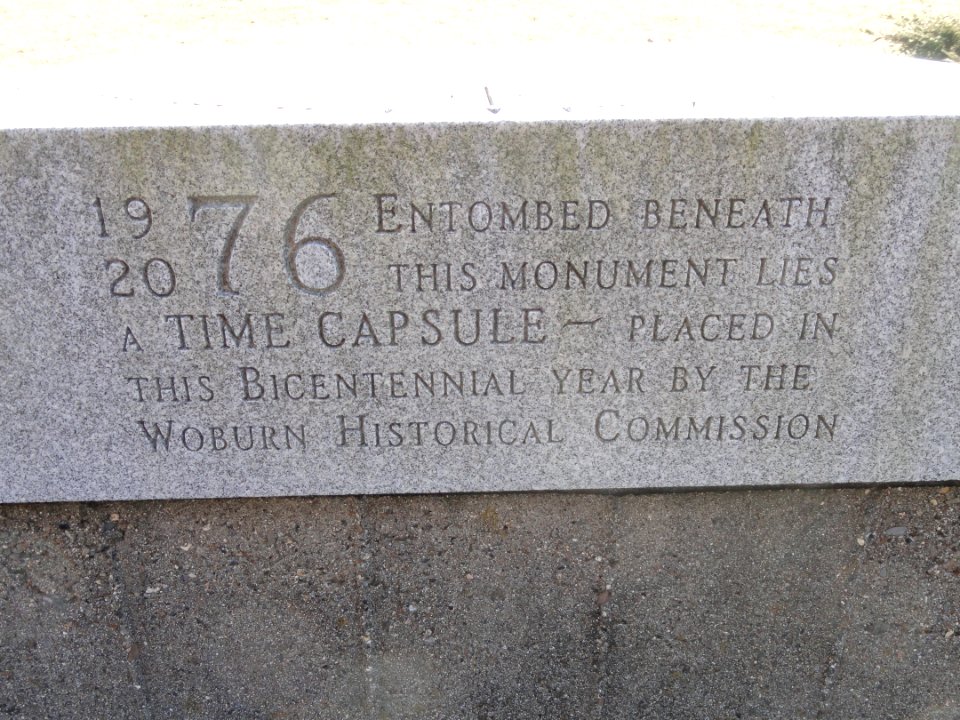Centurial time capsule - Kiwanis Park - Woburn, MA - DSC04154