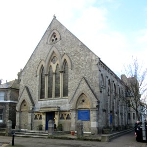 Central United Reformed Church, Ventnor Villas, Hove (December 2016)