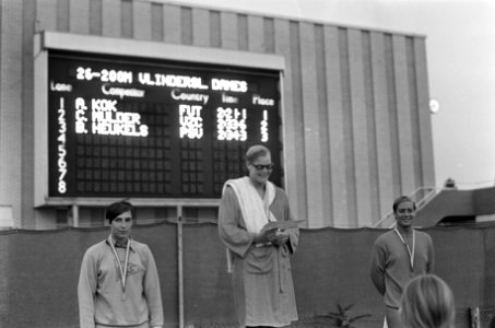 Ceremonie 200 m vlinderslag, Bestanddeelnr 921-5618
