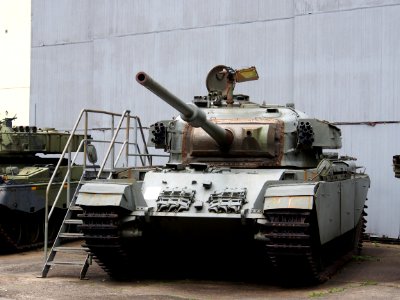 Centurion Mk V tank, photographed at the Aalborg Forsvars- og Garnisonsmuseum