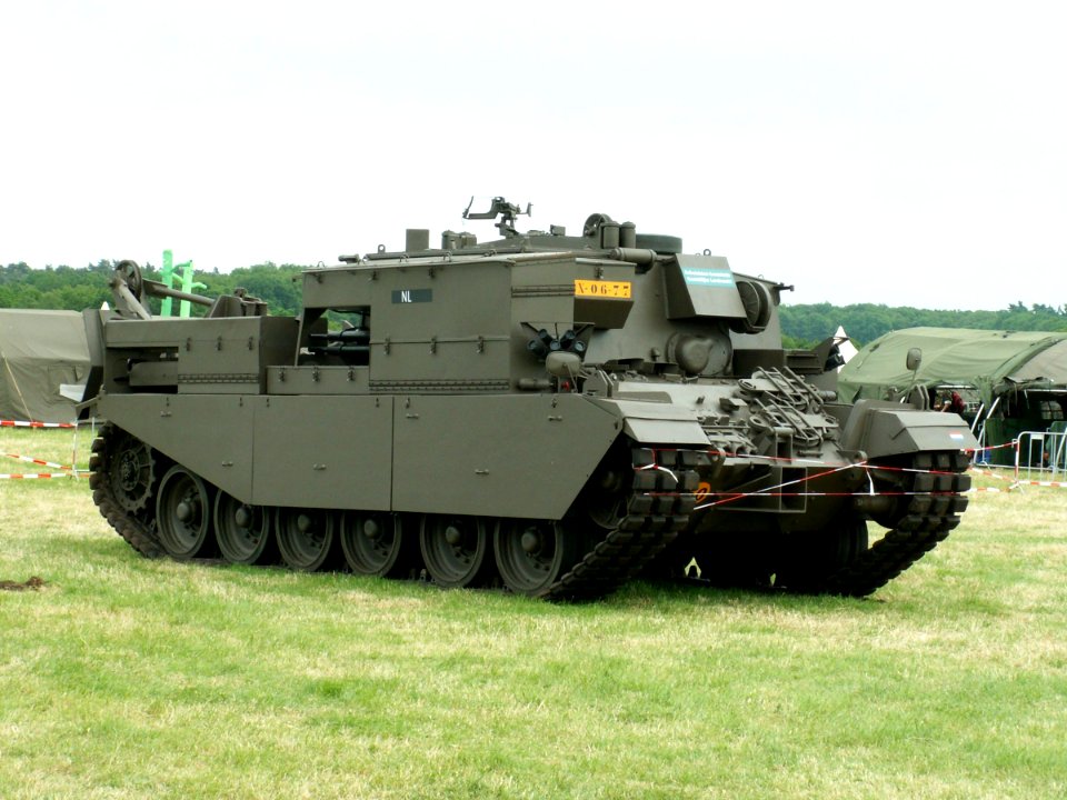 Centurion bergingstank recovery of the Dutch army