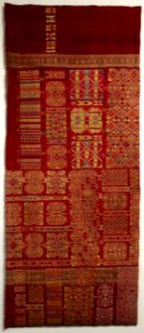 Ceremonial tube skirt from Indonesia, Honolulu Museum of Art 9812.1