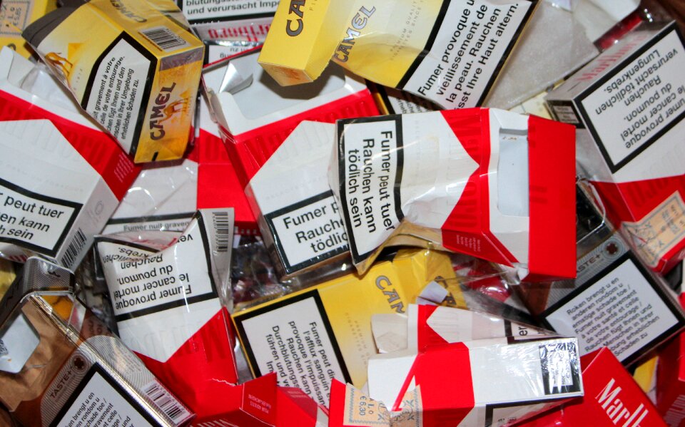 Smoking nicotine addiction