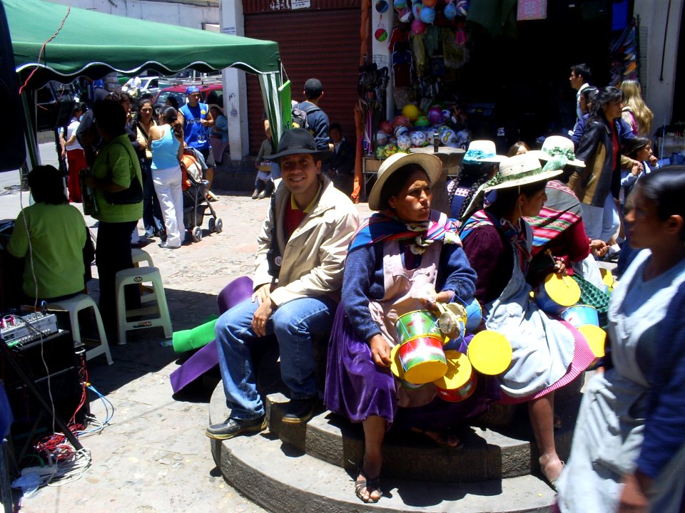 Centro de La Paz en Bolivia