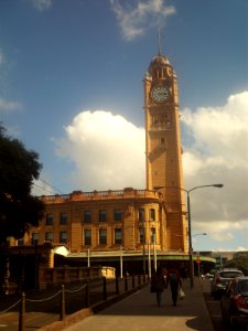 Central Station Sydney seen from Pitt St photo