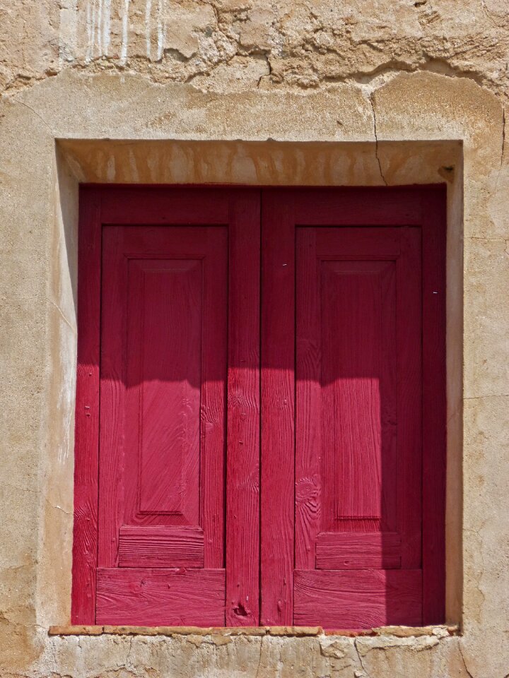 Wood old little window
