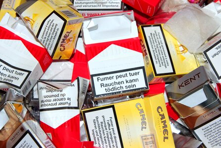 Smoking nicotine addiction