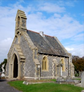 Cemetery Chapel, Highland Road, Eastney, Portsmouth (October 2017) (2)