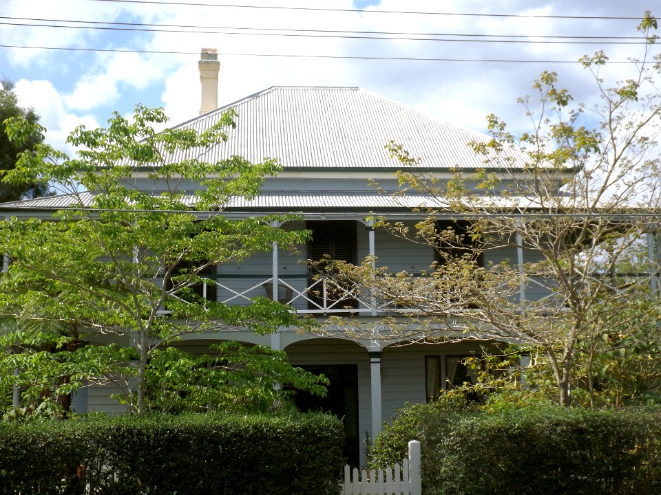 Central Congregational Church Manse front, Ipswich, Queensland