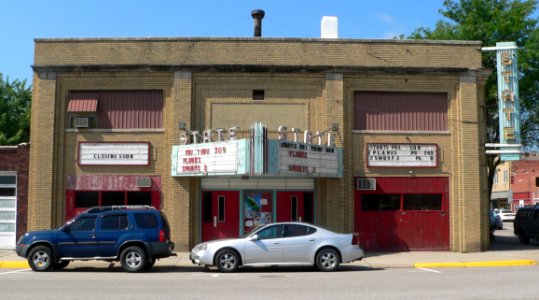 Central City, Nebraska State Theater from E 1