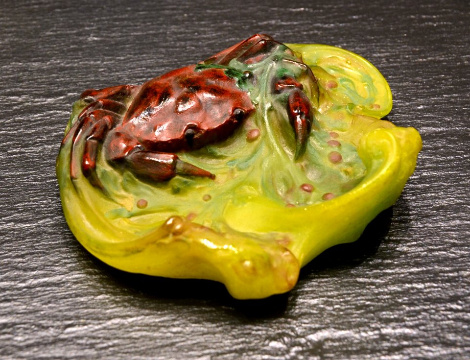 Cendrier au crabe Daum MBAN 24032013