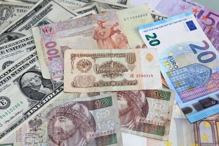 Money bills currency symbol