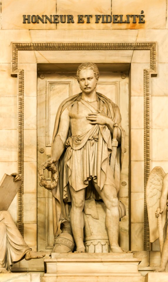 Cenotaph statue Eugene Beauharnais von Leuchtenberg church Saint Michael Munich