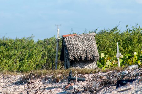 Cemetery in La Restinga Beach