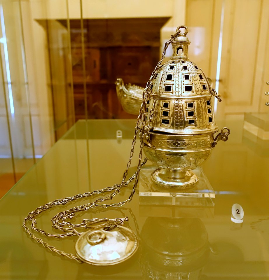 Censer, Portugal, 1600s, silver - Museu Nacional de Soares dos Reis - Porto, Portugal - DSC00508