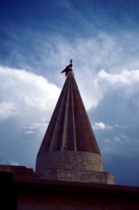 Cemetery in the Yezidi town of Baadre near Sheikhan in Duhok Governorate 04