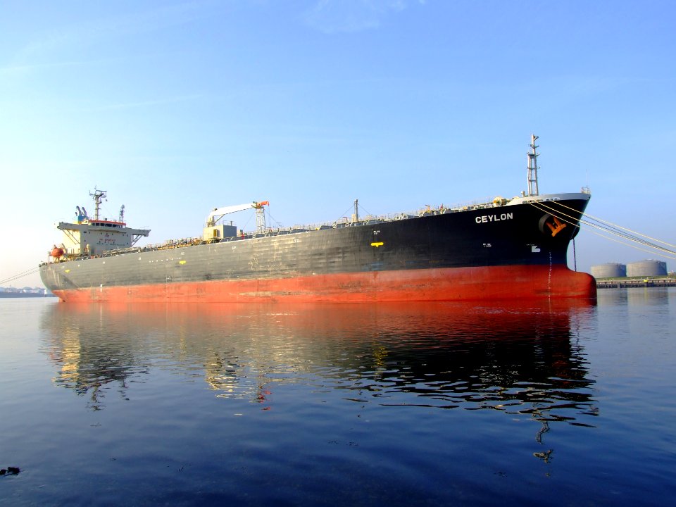 Ceylon IMO 9242156 p4 docked at the Caland canal, Port of Rotterdam, Holland 03-May-2008