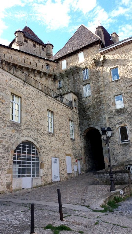 Château d'Aubenas - arrière