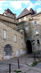 Château d'Aubenas - arrière