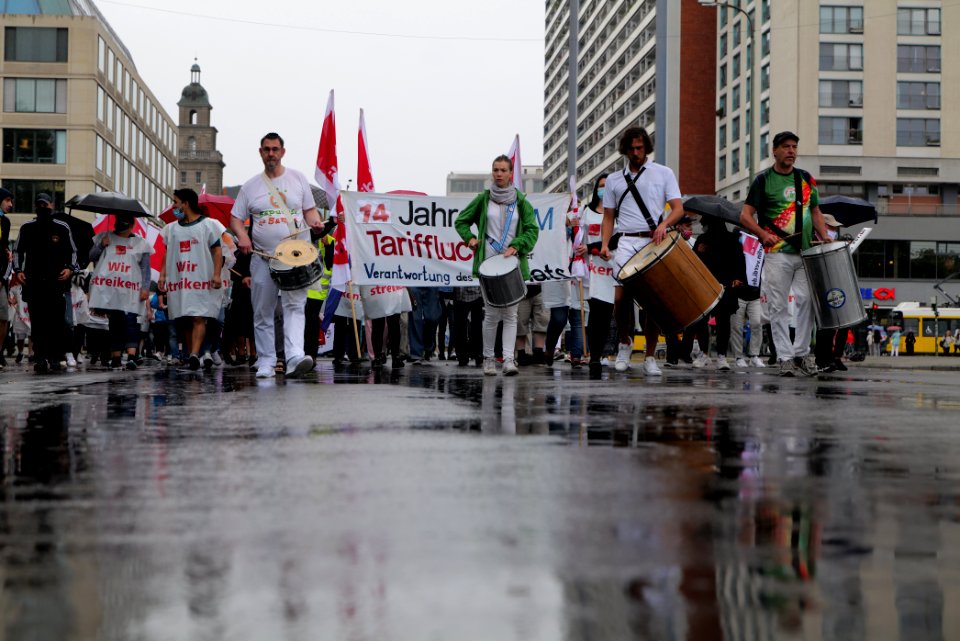 CFM strike demonstration Berlin 2020-08-26 22