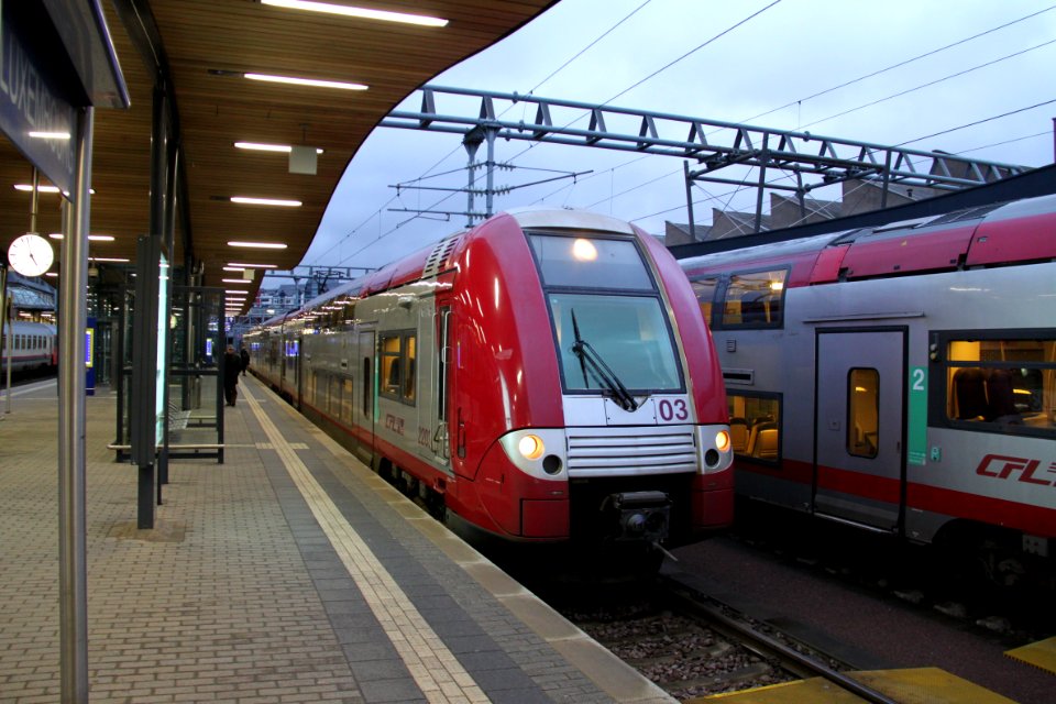 CFL Class 2200 2203 Luxembourg Gare