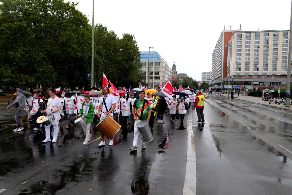 CFM strike demonstration Berlin 2020-08-26 27