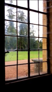 Château de La Clayette - Fenêtre de l'orangerie
