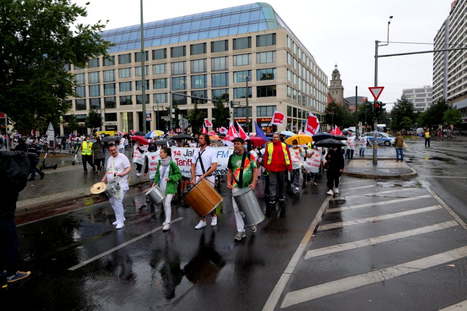 CFM strike demonstration Berlin 2020-08-26 16