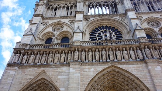 Notre dame de paris church paris