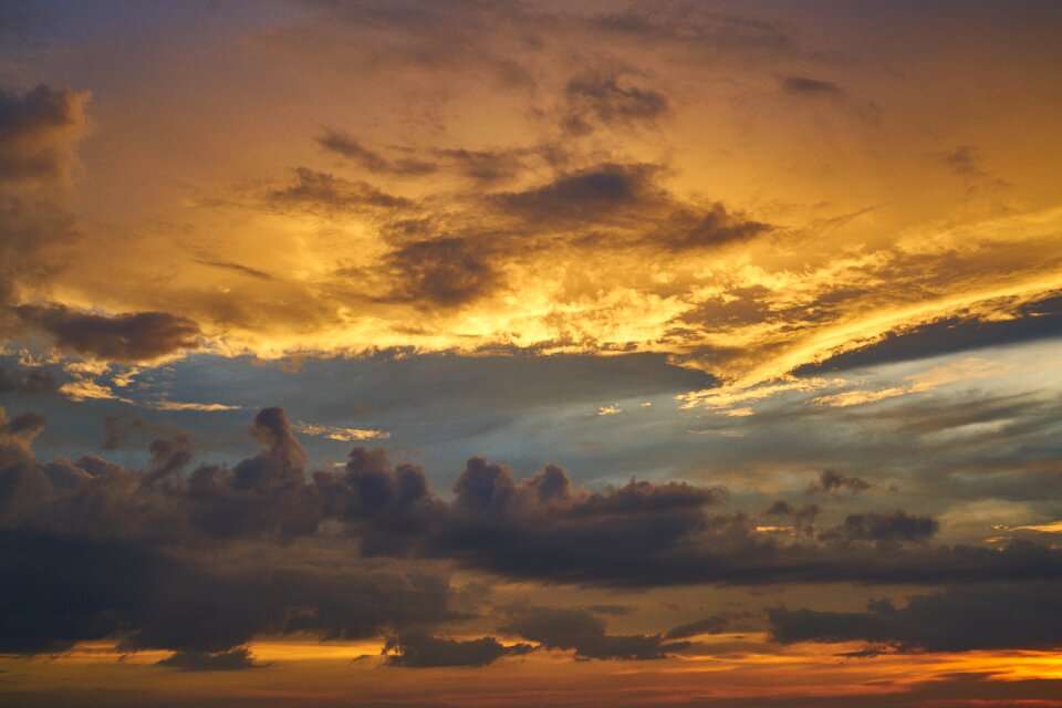 Clouds solar summer