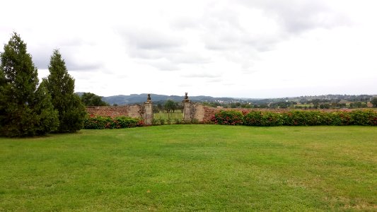 Château de Drée - Portail de la roseraie