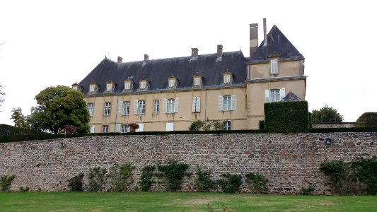 Château de Drée - Vue depuis la roseraie