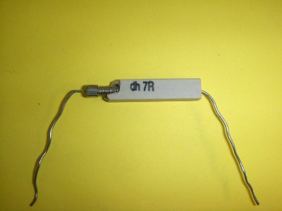 Ceramic resistor open